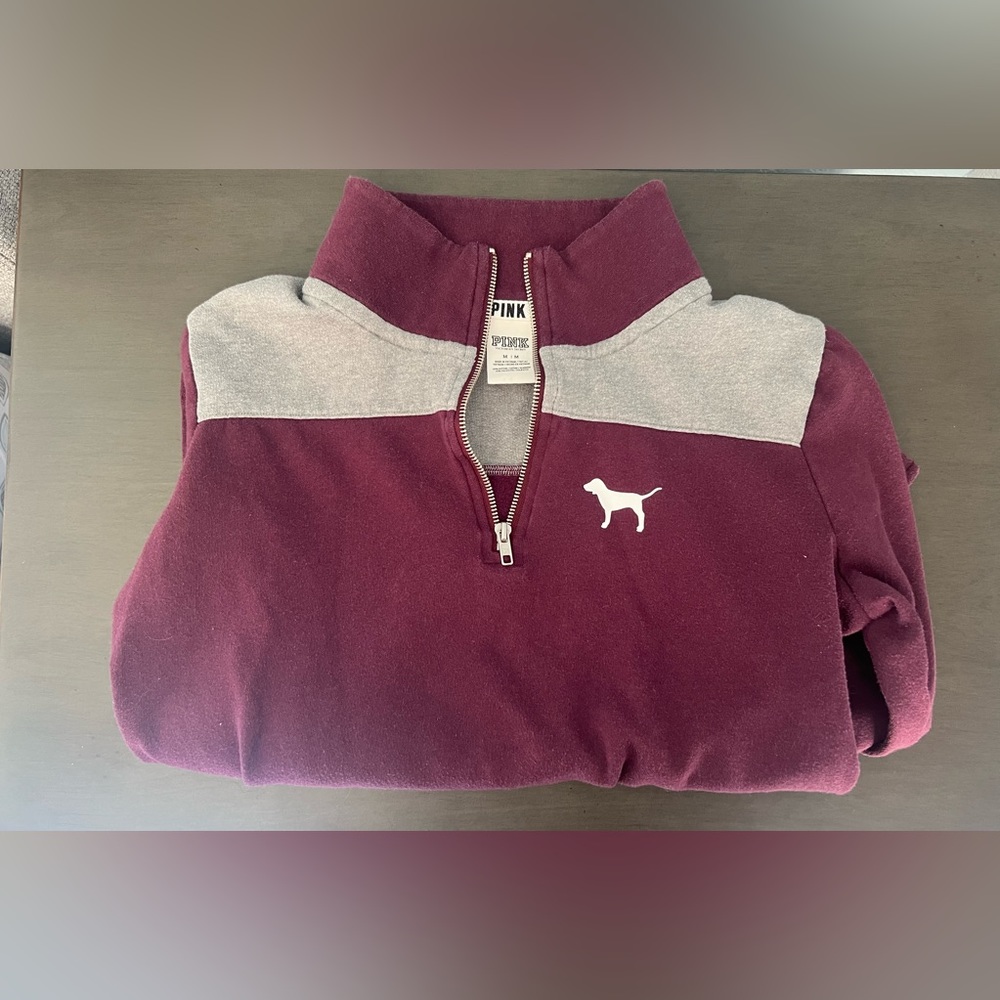 PINK Quarter Zip